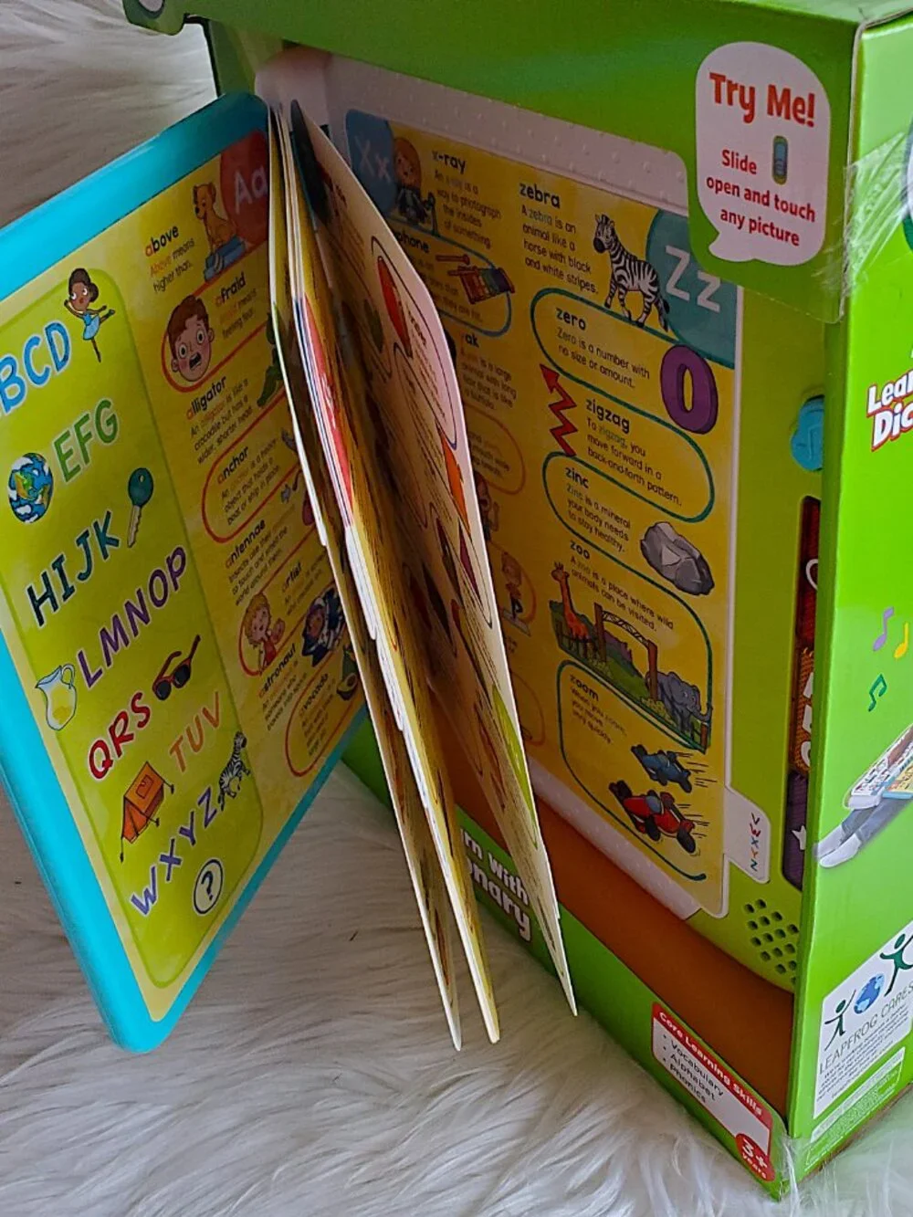 LeapFrog A to Z Learn with Me Interactive Music Dictionary